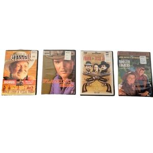 NWT/Like new sealed set of four western dvd's